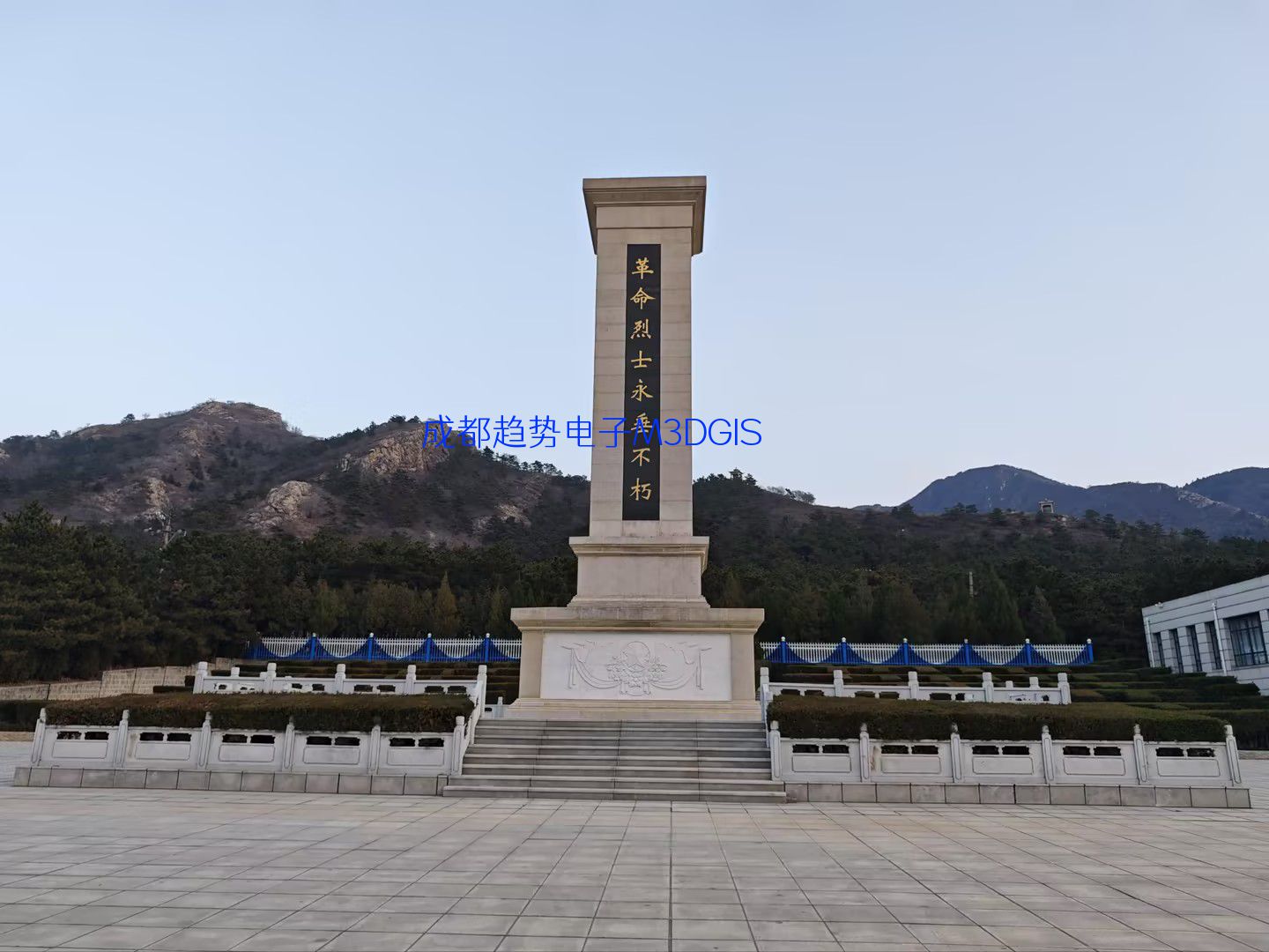 2024年12月12日遼寧省朝陽市某人武部國產(chǎn)三維電子沙盤交付，瞻仰朝陽烈士紀念館！