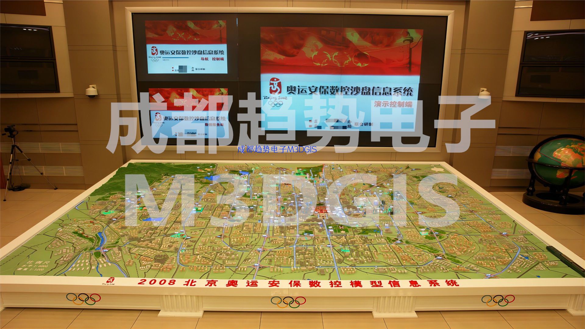 T3DGIS聯(lián)動實(shí)體沙盤模型